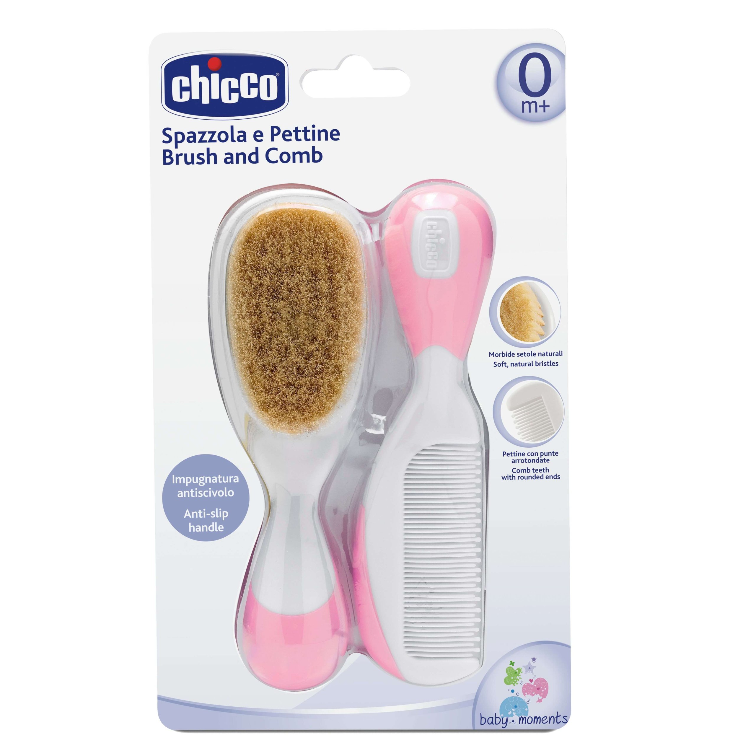 Chicco Cepillo y Peine cerda natural - Imagen 2