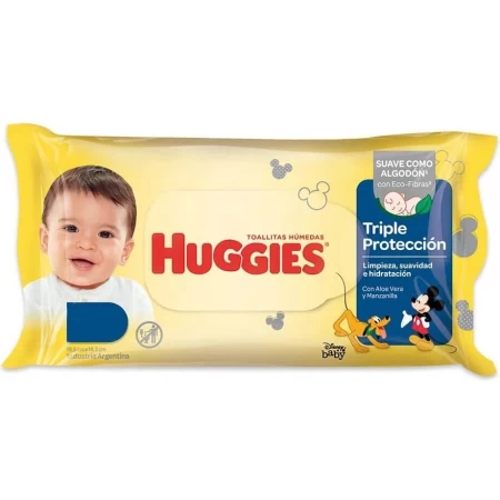 Toallitas Huggies Triple Protección