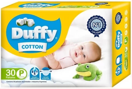 Duffy Cotton Talle P 40 unidades