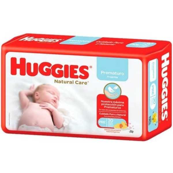 Huggies Natural Care Prematuro x30