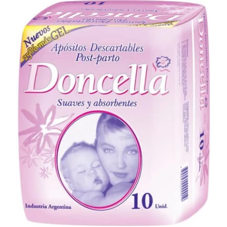 Doncella apósito post parto x 10u