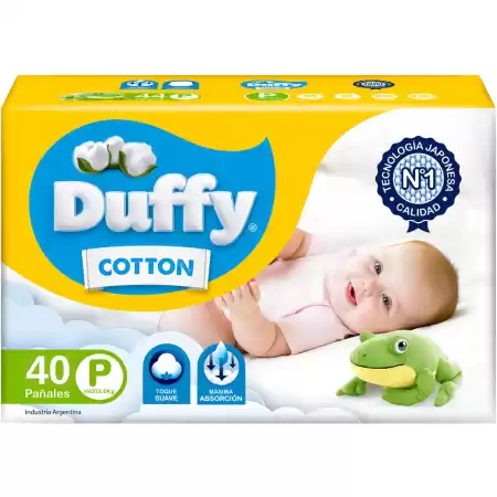 Duffy Cotton Talle P 40 unidades