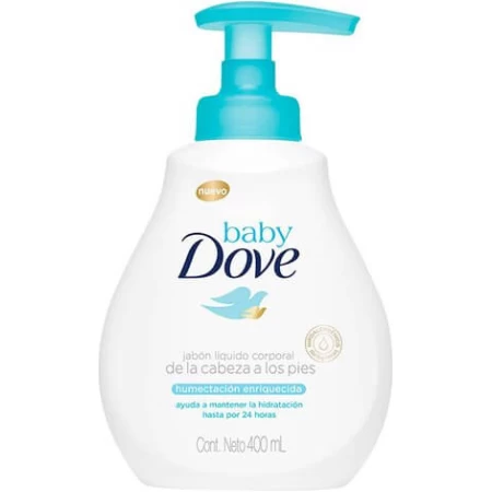 Jabón líquido Dove Baby x 200