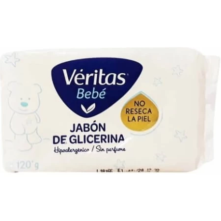 Jabón neutro de glicerina Veritas x 120 gr