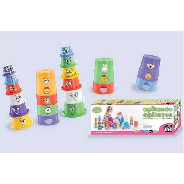 Apilando Apilatos - Juego Didáctico JNG - Imagen 2