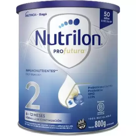 Nutrilon Profutura 2 – Lata – 800 Grs (6 a 12 meses)