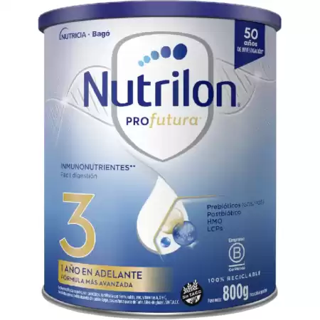 Nutrilon Profutura 3 – Lata – 800 Grs (12 meses a 2 Años)