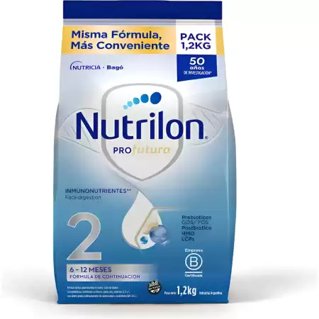 Nutrilon Profutura 2 – Pouch 1,2 KG (6 a 12 meses)
