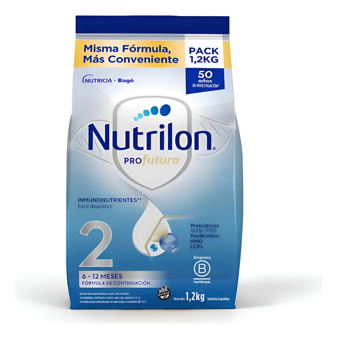 Nutrilon Profutura 2 – Pouch 1,2 KG (6 a 12 meses)