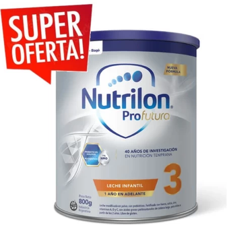Nutrilon Profutura 3 – Lata – 800 Grs (12 meses a 2 Años)