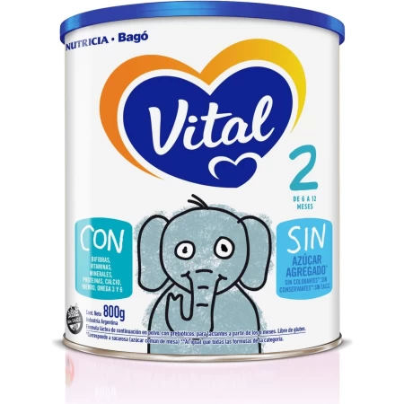 Vital 2 – Lata 800 Grs (6 a 12 meses)