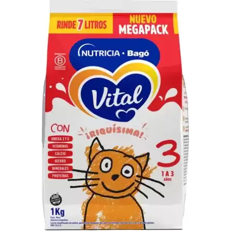 Vital 3 – Pouch 1 KG (12 a 2 años)