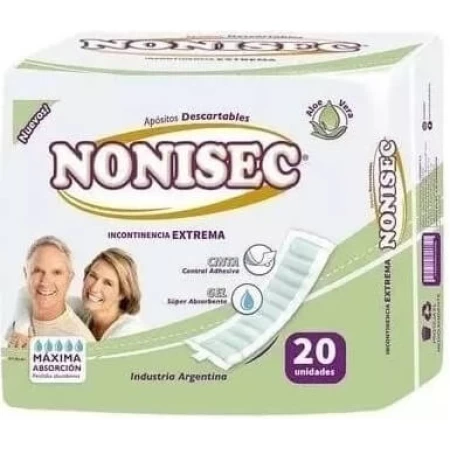 Nonisec apósito de incontinencia Extrema x 20 u