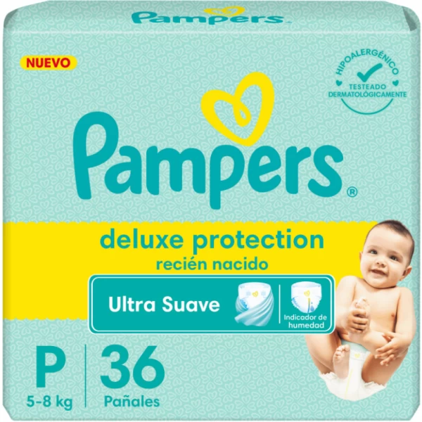 Pampers Deluxe Protection  P x36