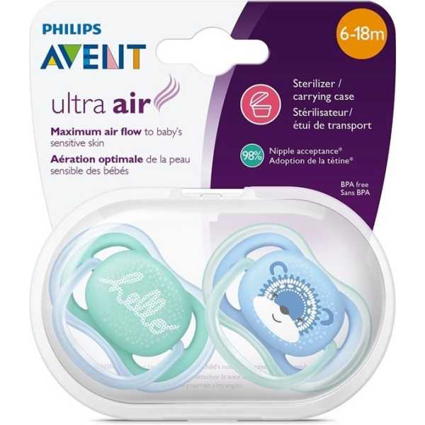 Chupete Philips Avent Ultra Air 6-18M x2 - Imagen 3