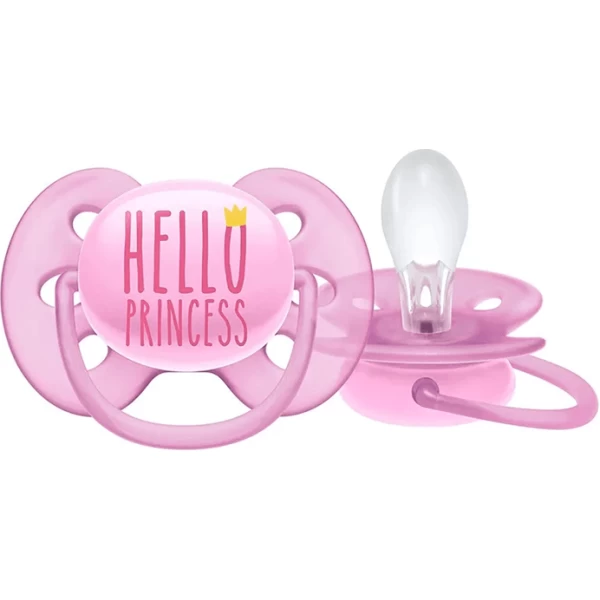 Chupete Ultra Soft Philips Avent Gris 6-18 Meses (x 1 unidad) - Imagen 4