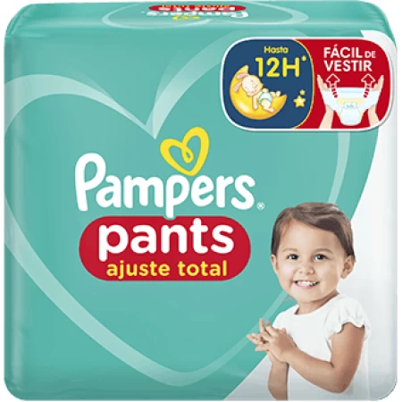 Pampers Pants Ajuste Total (Confort Sec) XG, XXG