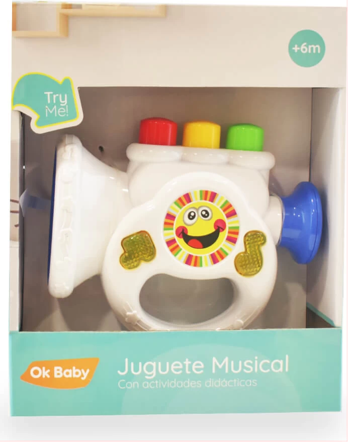 Trompeta Con Luz y Sonido