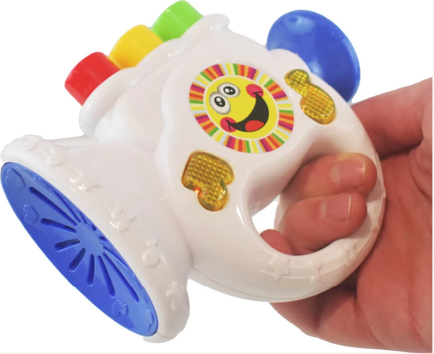 Trompeta Con Luz y Sonido - Imagen 2