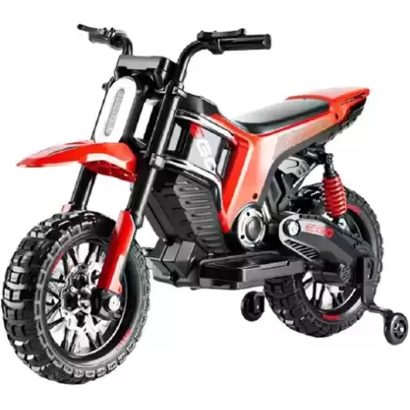 Moto Cross A Batería 12v Rueditas Mp3 Luces