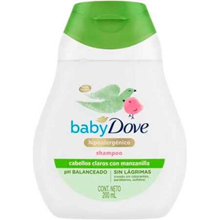 Shampoo Dove Baby- Cabellos claros con manzanilla