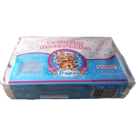 Pañuelos descartables Dispita Pack x 6 unidades