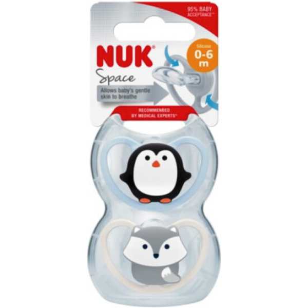 Chupete NUK Space Set x2 - Imagen 2