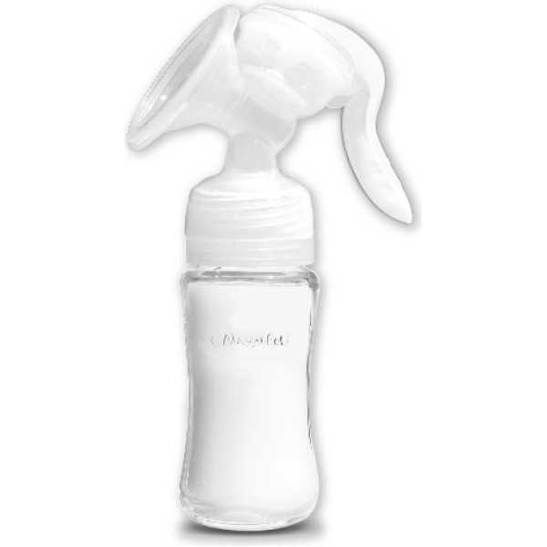 Saca Leche Dispita Ergonómico +mamadera+2 tetinas + 2 pezoneras + Vaso recolector SET - Imagen 3