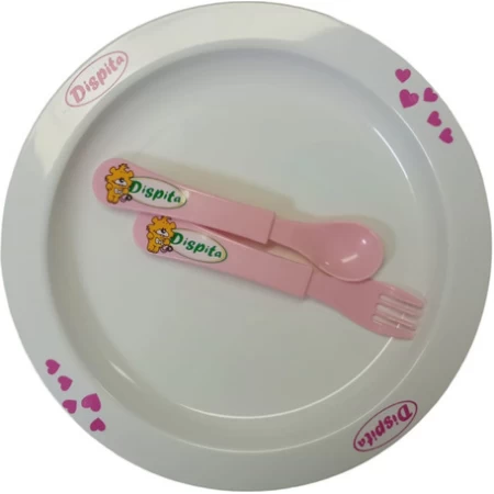 Plato Decorado Antideslizante- Dispita