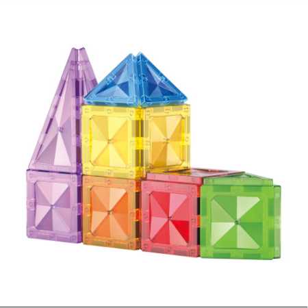 Bloques Magneticos De Colores 30Piezas
