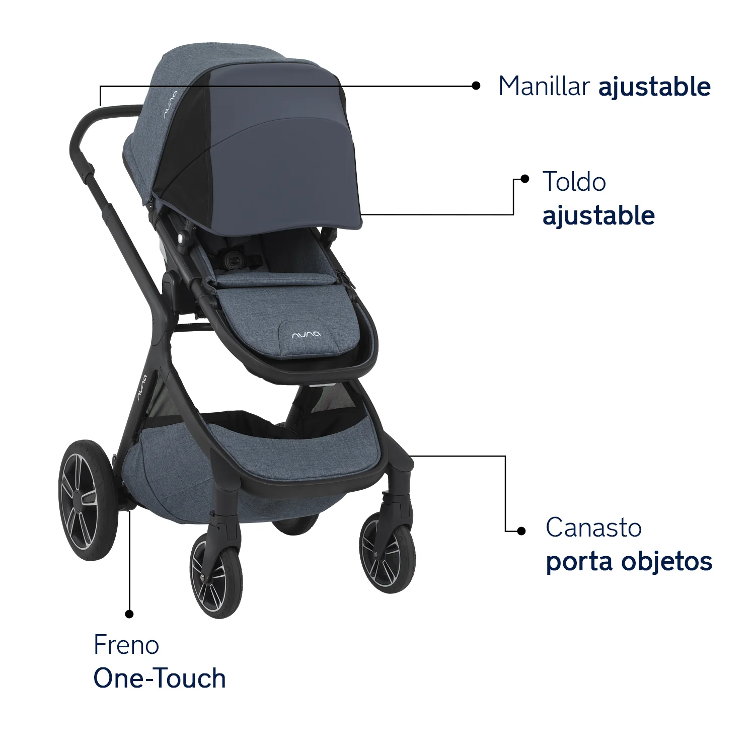 Coche Convertible Demi Grow Nuna - Imagen 8