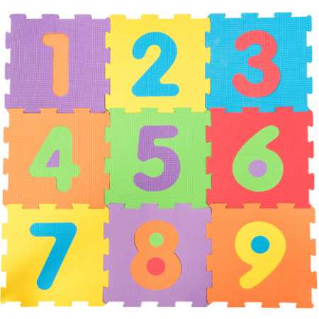 Piso De Goma Eva De Números