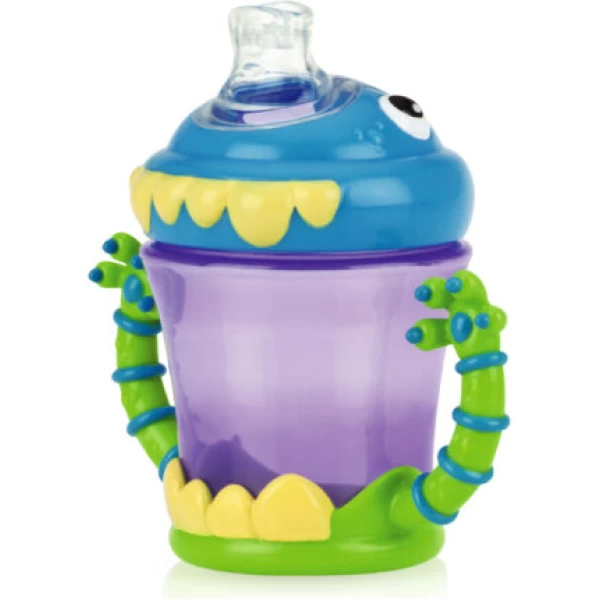 Vaso Monstruo Con Boquilla Antiderrame 210ml- Nuby