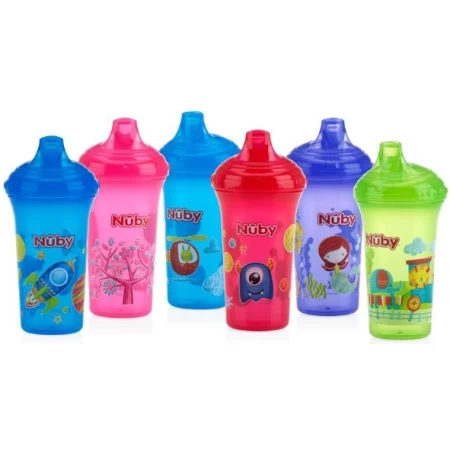 Vaso Con Boquilla Rigida Antiderrame 270ml- Nuby