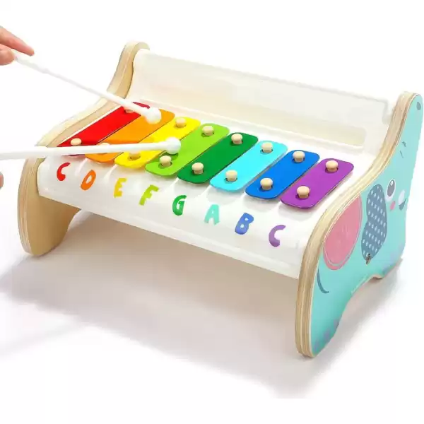 Xilofon Elefante Piano Infantil Didactico Top Bright - Imagen 3
