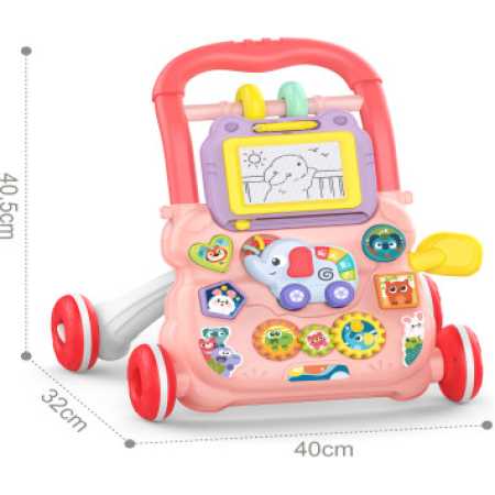 Caminador Con Pizarra Y Música