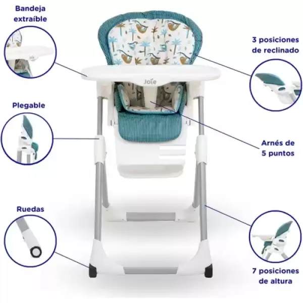 Silla de Comer Mimzy 2 en 1 Joie - Imagen 2