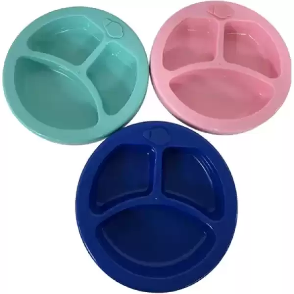 Loopi Plato Térmico 3 Divisiones Con Sopapa - Imagen 2
