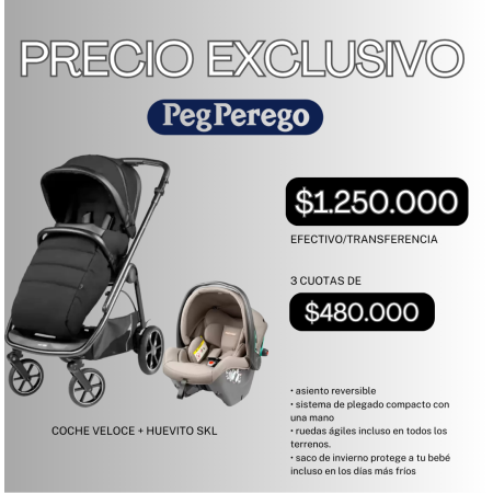 Combo promo Peg Perego