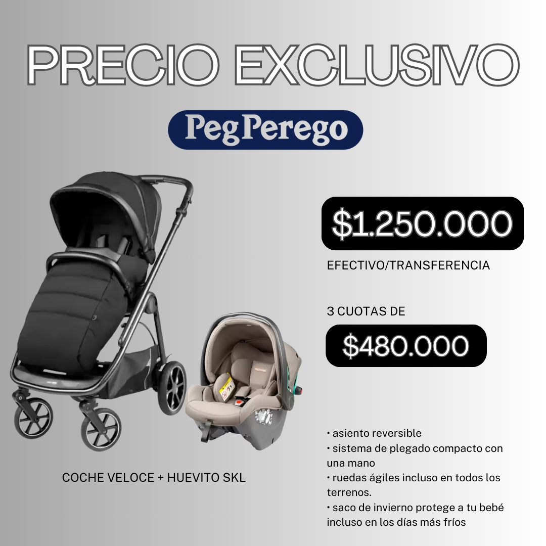 Combo promo Peg Perego