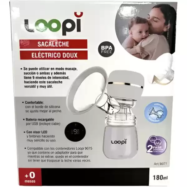 Sacaleche Eléctrico Loopi - Imagen 3