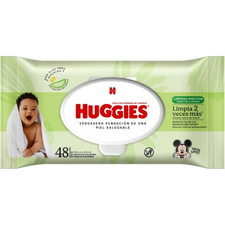 Toallitas Húmedas Limpieza Efectiva - Huggies x48u
