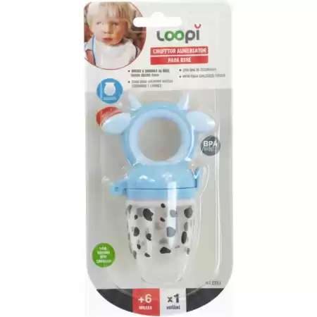 Chupete Alimentador de silicona Loopi +6 meses