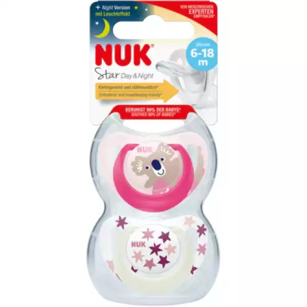 Chupete Nuk Star Day & Night - Imagen 4