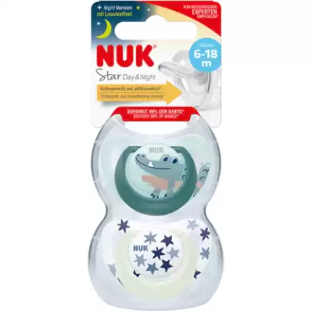 Chupete Nuk Star Day & Night