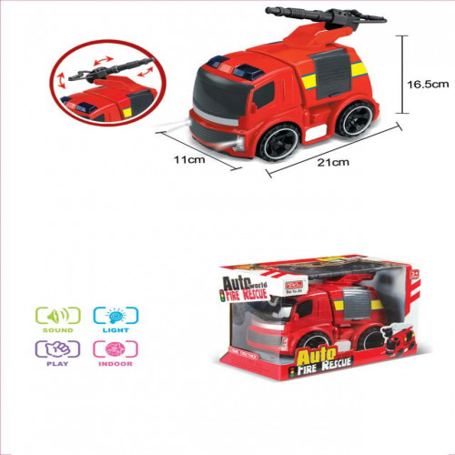 Coche a Friccion con Luz y Sonido Explorer Fan - Imagen 5