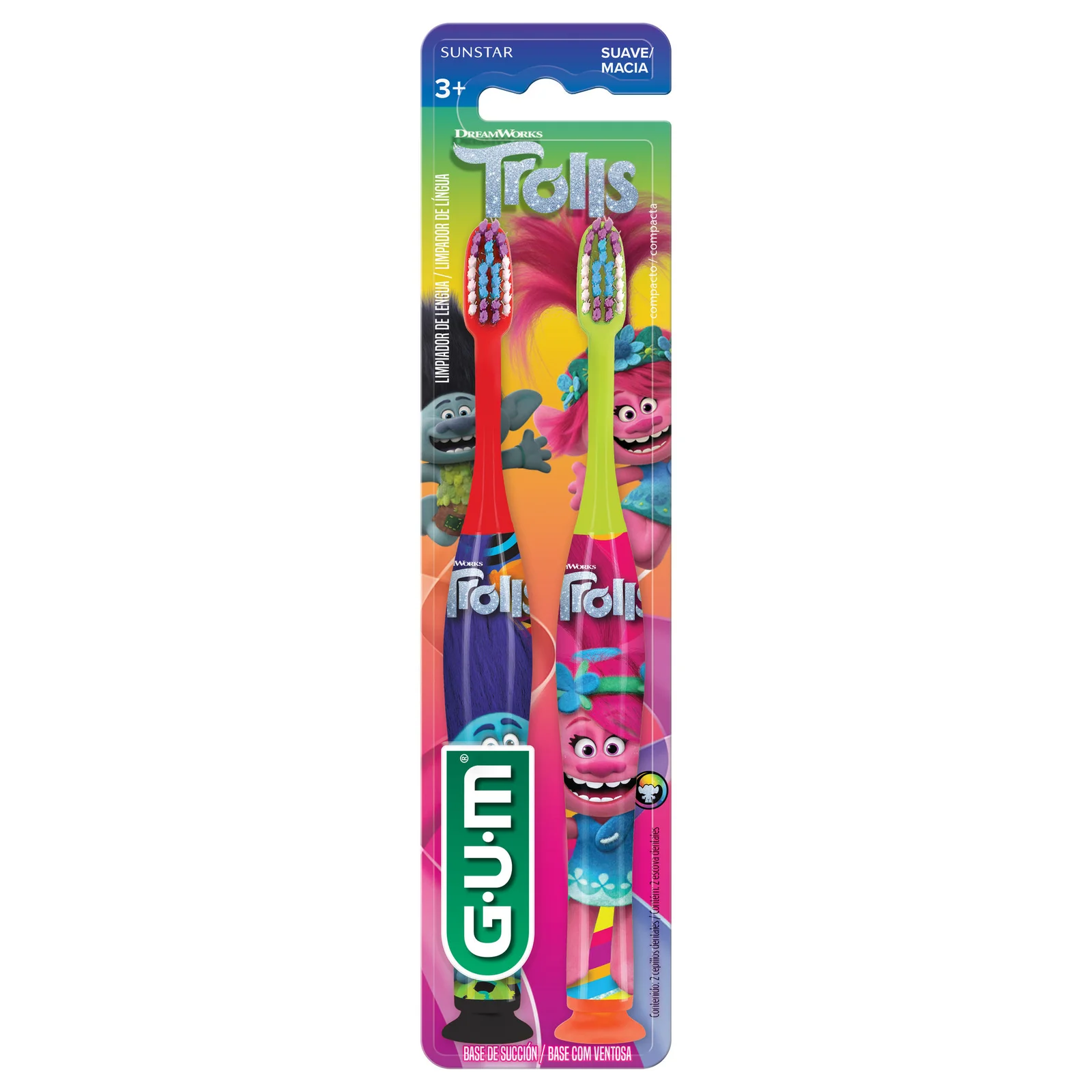 Cepillo de Dientes Sunstar x2 Unidades Gum - Imagen 3