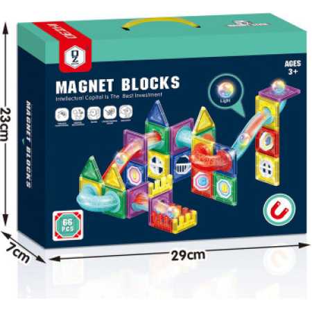 Bloques Magnéticos 66 Piezas Explorer Fan