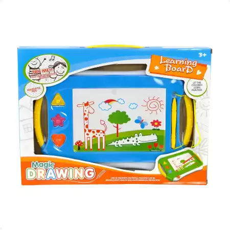 Pizarra Mágica con Sellos y Lápiz Explorer Fan