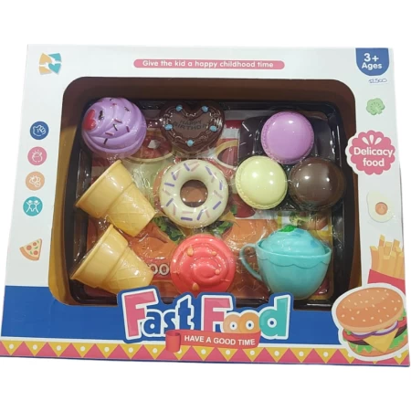 Set Comida Helados Fast Food